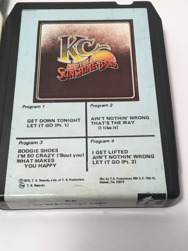 8 Track Tape Lot Isaac Hayes Otis Redding KC And The Sunshine Band Tapes