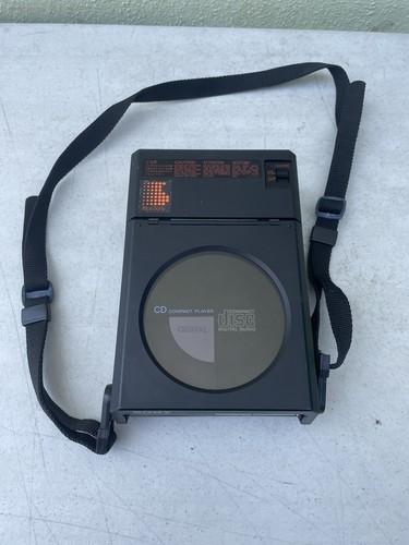 Sony Battery Docking Station EBP-9LC & Sony D-5 Discman CD Player Combo VTG 1984