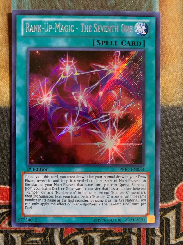 Collectible Card Games The Seventh One Rc02 Jp039 Super Rare X3 Japanese Yugioh Rank Up Magic Yu Gi Oh Trading Card Game