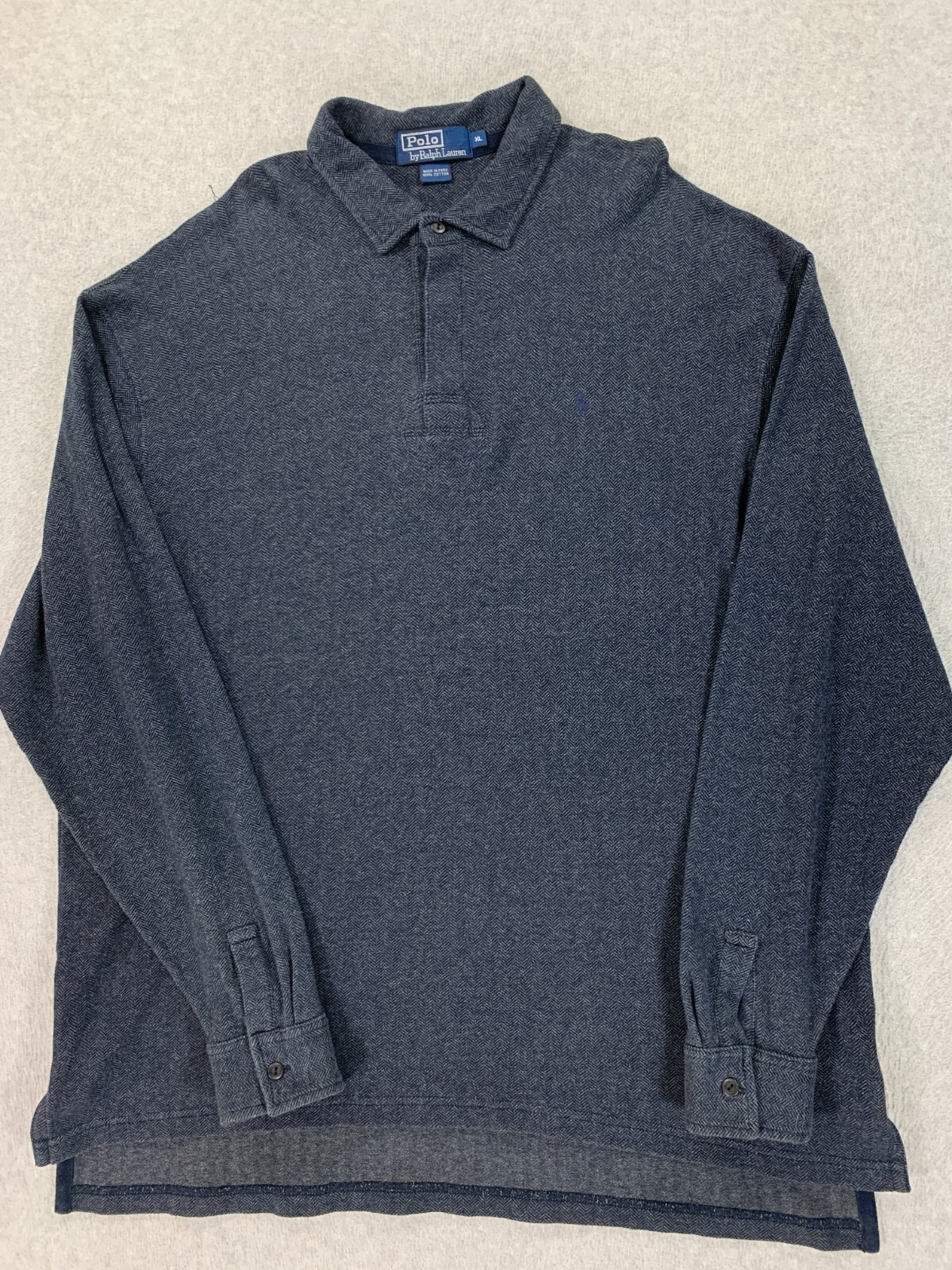Polo Ralph Lauren 100% Cotton Long Sleeve Polo Shirt (Men's
