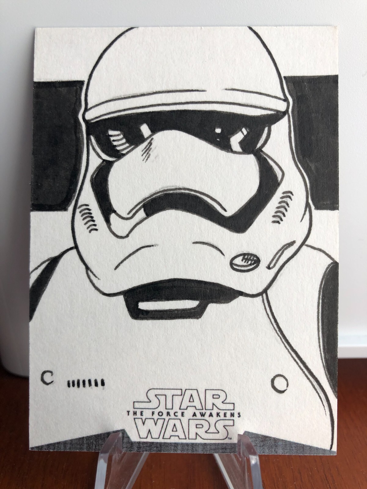 Topps - スケッチカード Star Wars The Force Awakens TOPPS
