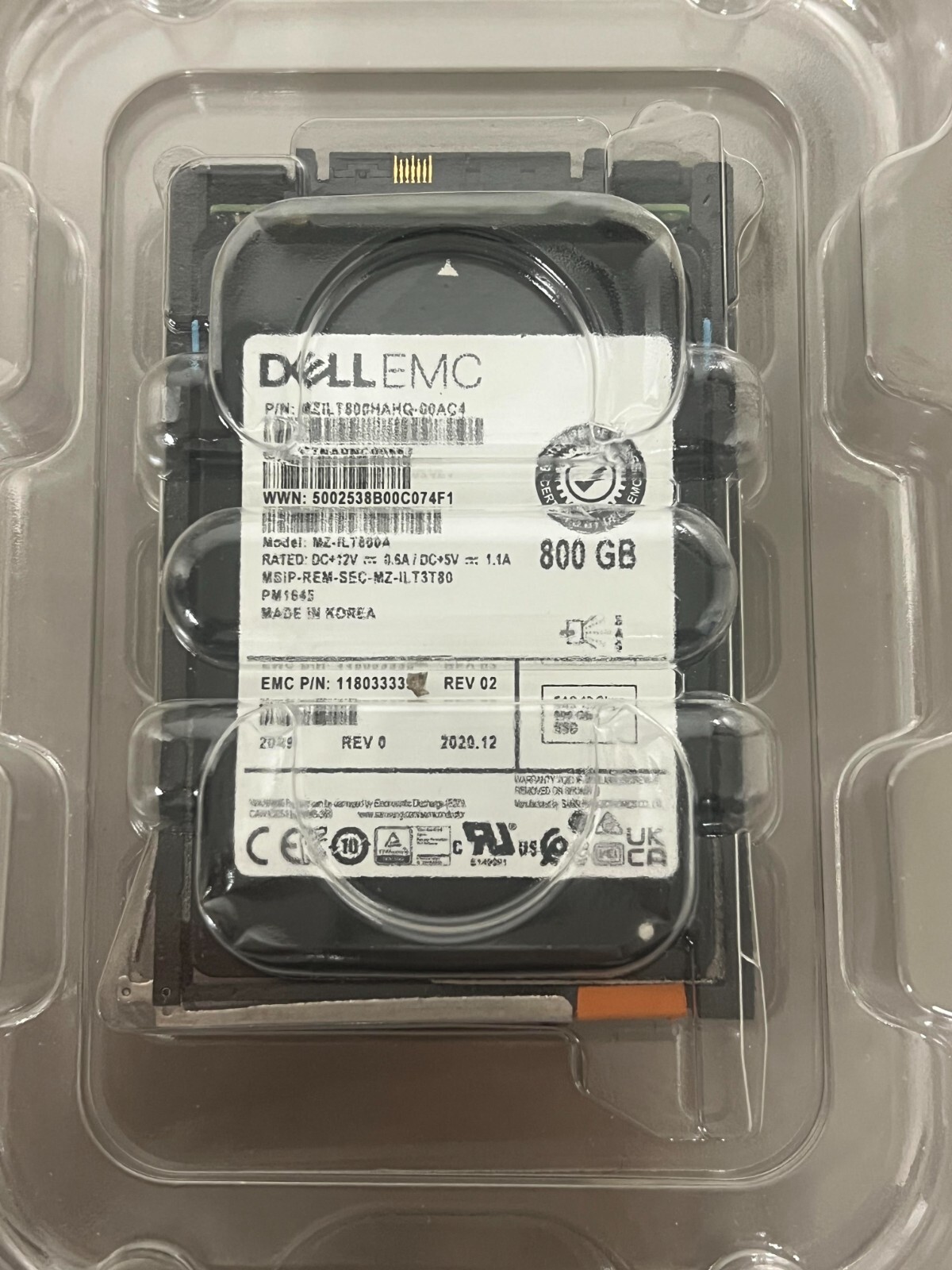 862397-855 / HMA851S6AFR6N-UH 4GB 2400MHz PC4-17000 1.2v