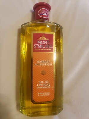Mont St Michel Eau de Cologne ambrée authentique  500ML