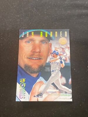 Jay Buhner  1996 leaf studio gold #98 /500