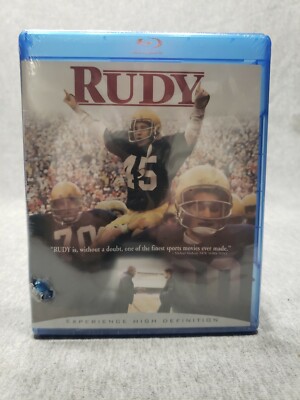Rudy (Blu-ray, 1993) NEW SEALED!
