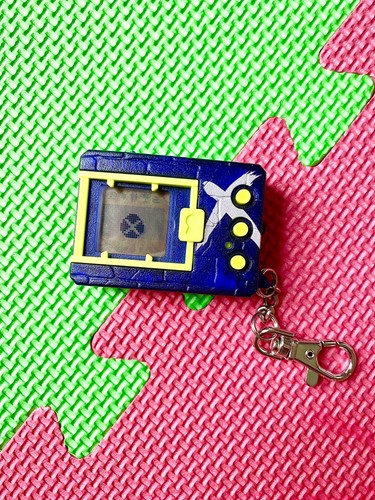 Bandai Digimon X Virtual Pet Metallic Blue And Silver