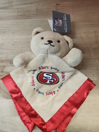 San Francisco 49ers Baby Security Bear Blanket, NFL Licensed
