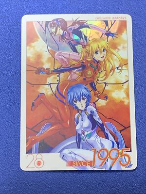 Neon Genesis Evangelion EVA Sexy Goddess Story Waifu Card Girl Holo Foil Anime