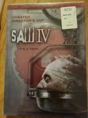 Saw Iv Unrated Directors Cut (DVD, 2007) SEALED SB4 
