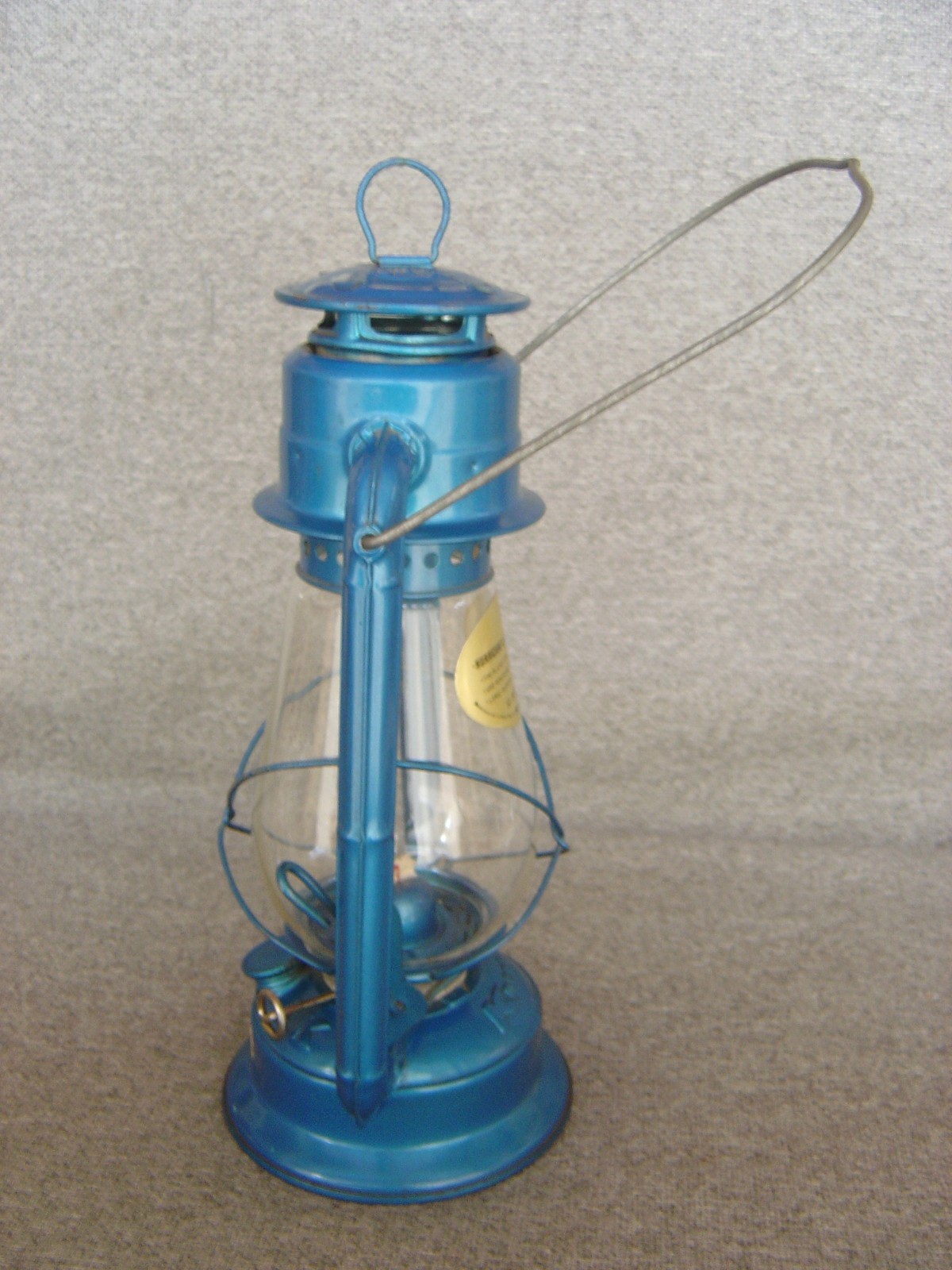 Vintage Unused Blue Dietz Kerosene Barn Lamp-Lantern Made for Kmart Free Ship