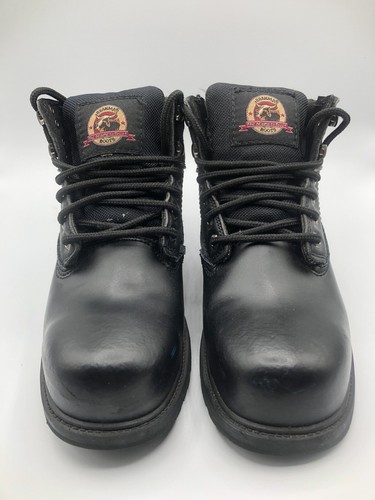 Brahma Mass Men’s Work Boots Black NIB Size 7.5 Oil Slip Resistant Brahma Men main image 2