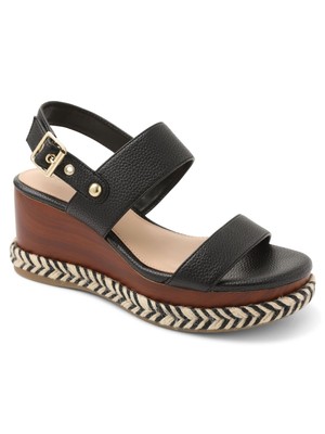 

Женские черные сандалии Allia на танкетке BCBG MAXAZRIA 1-1/2 дюйма на деревянной платформе 8,5 м, Черный, GN202801