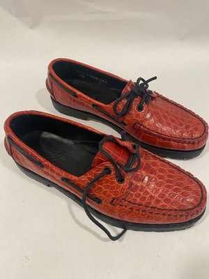 Rancourt & Co Alligator Custom 8 1/D OOAK New Mens Shoes