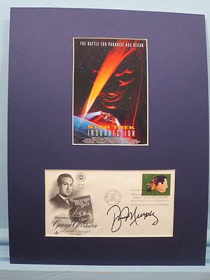 Patrick Stewart - ''Star Trek: Insurrection'' & Donna Murphy autograph as Anij