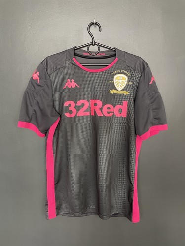 LEEDS UNITED 2019/2020 THIRD FOOTBALL SHIRT KAPPA 100 YEARS LEEDS UNITED 2019/2020 THIRD FOOTBALL SHIRT KAPPA 100 YEARS