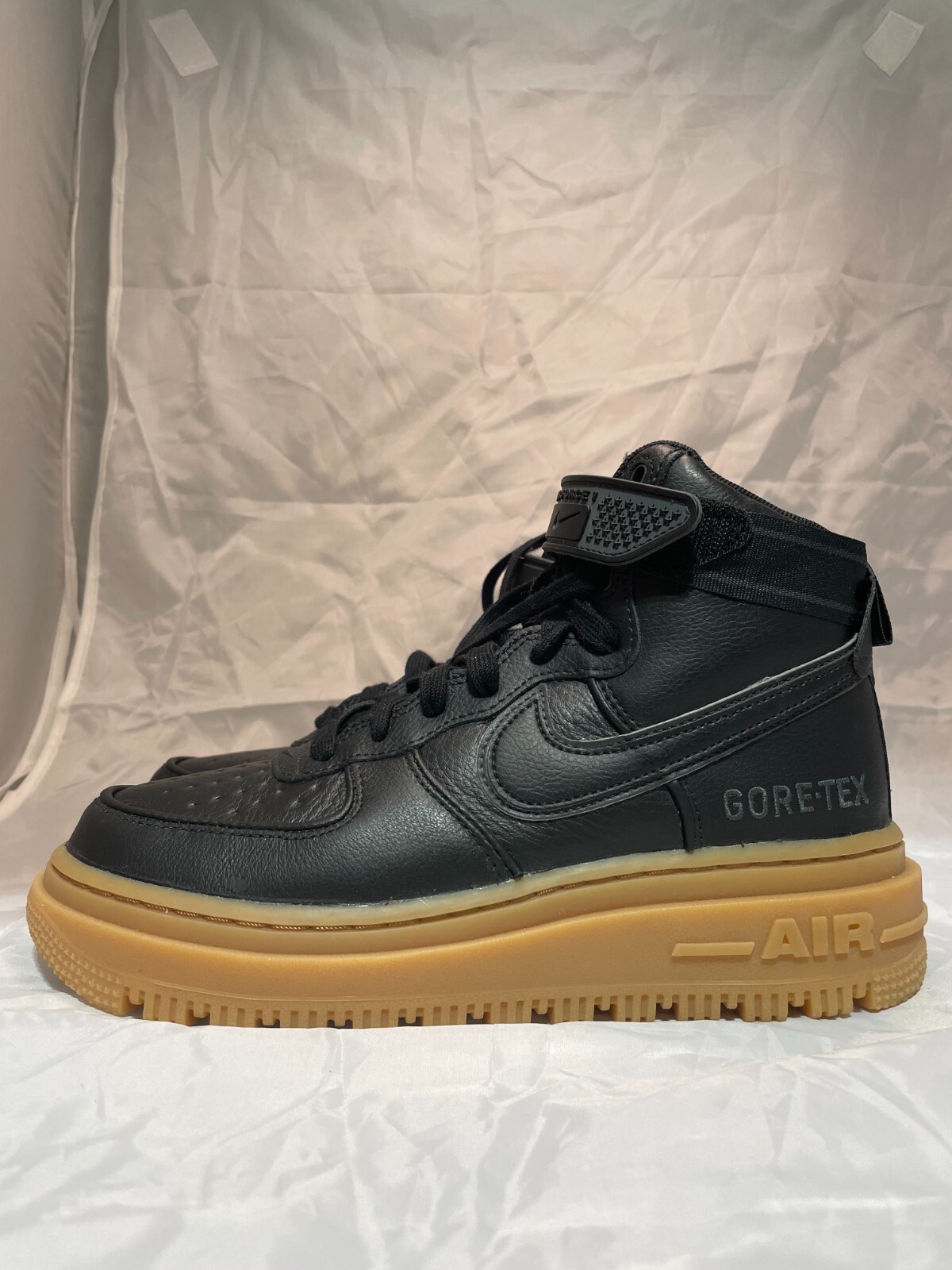 【NIKE】Air Force 1 Gtx Boot Size 6.5 - Nike Air Force 1 High Gore-Tex GTX Boot Black Gum