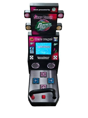 Super Impulse Tiny Arcade Dance Dance Revolution Mini Game Machine DDR 2021 53