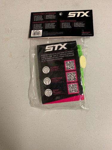 New STX Women's Lacrosse Runway Pocket Stringing Kit Green Free Shipping