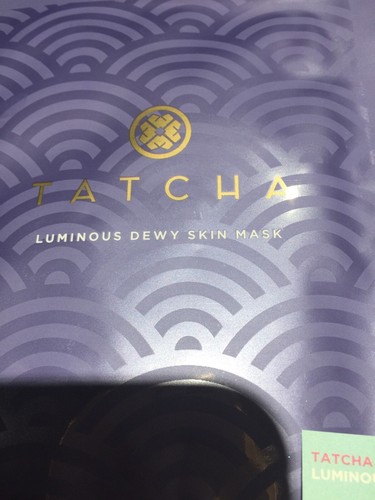 Tatcha luminous dewy skin mask