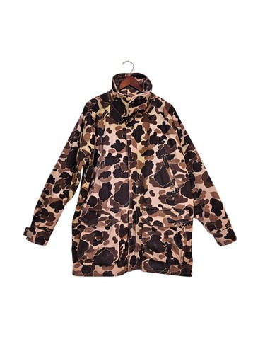 Vintage Columbia Gore-Tex Duck Camo Hunting Jacket Men's Large