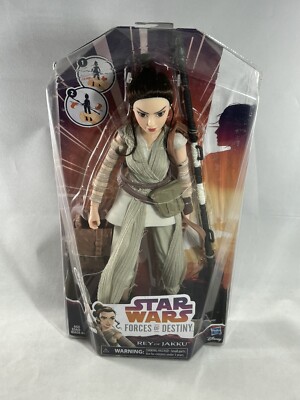 Star Wars Forces Of Destiny Rey Of Jakku 11'' Figure Doll Hasbro