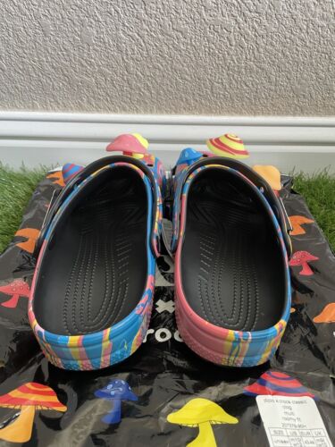 Pre-owned Crocs Classic Clog X Diplo "take A Walk On The Weird Side" Size 10 (207379-90h) In Multicolor