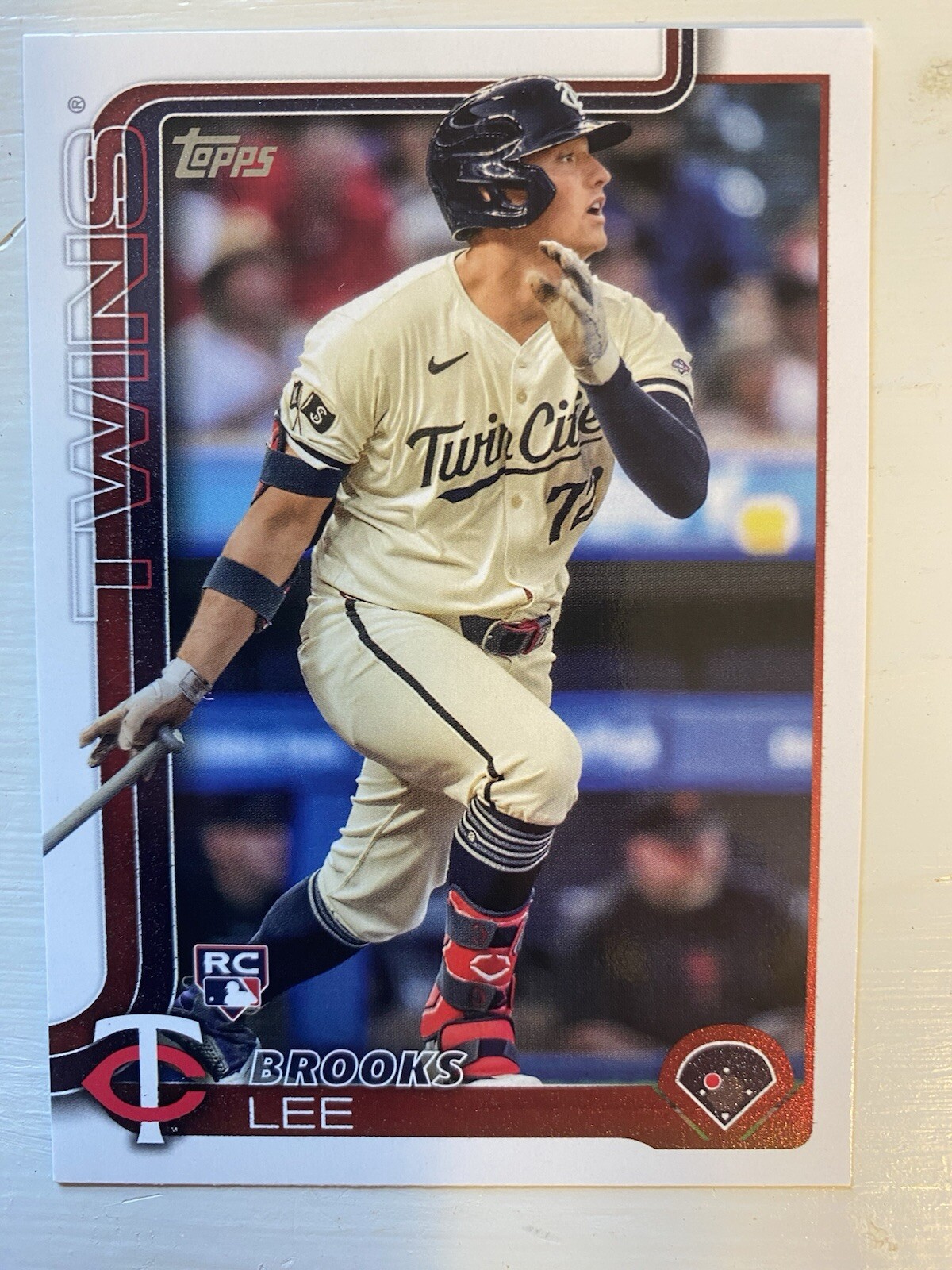2025 Topps Series 1 - Brooks Lee RC Rookie Minnesota Twins M