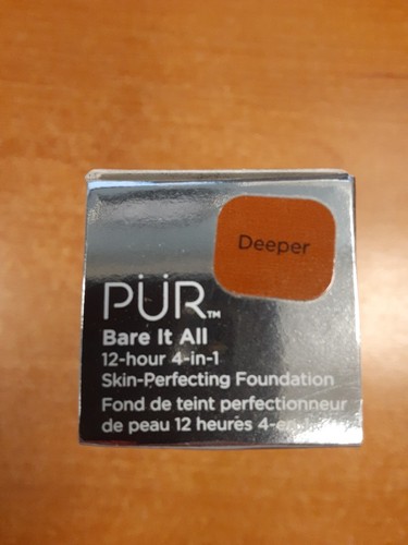 PÜR Bare It All 12 Hr. 4-in-1 Skin-Perfecting Foundation: *Deeper* (5311) E1D