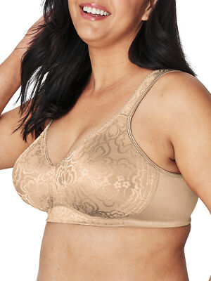 Playtex 18 Hour Bra Wirefree Ultimate Lift True Support Womens 4745 Natural Soft