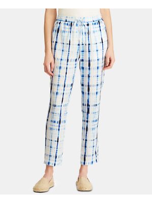 

RALPH LAUREN Женские темно-синие брюки с принтом, Navy, 200755259001