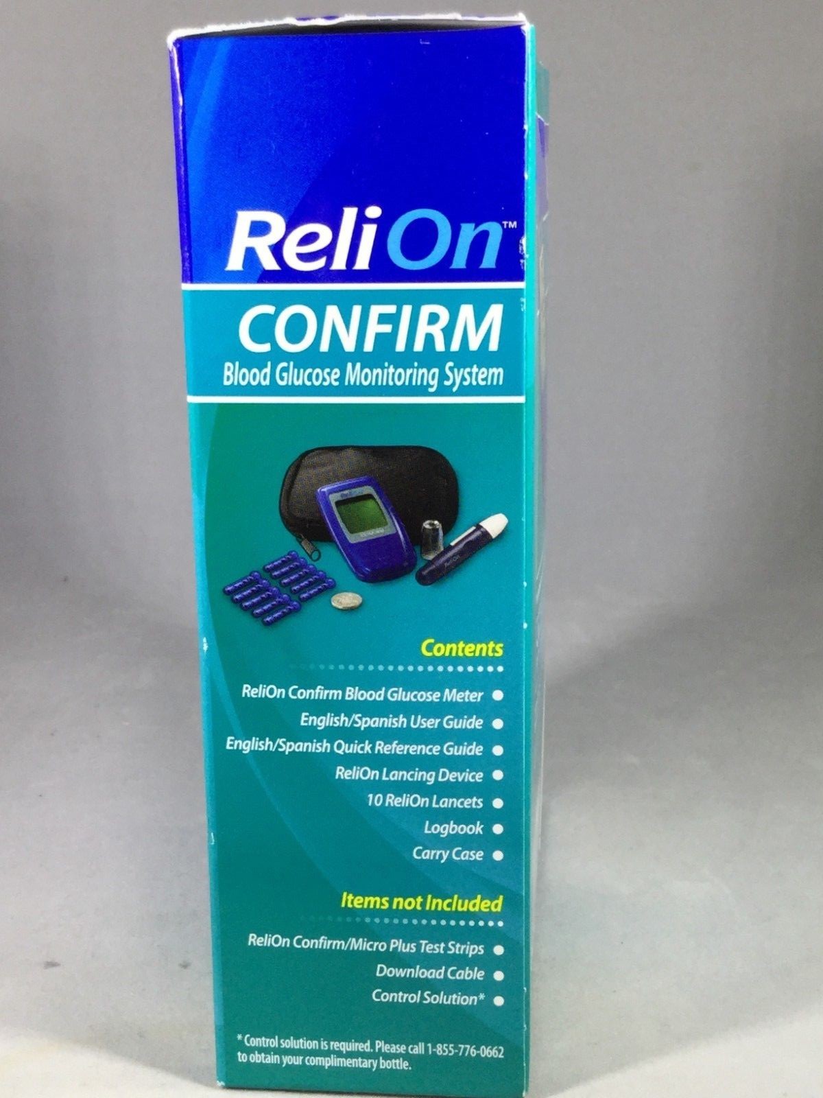 ReliOn Confirm Blood Glucose Monitor New in Box