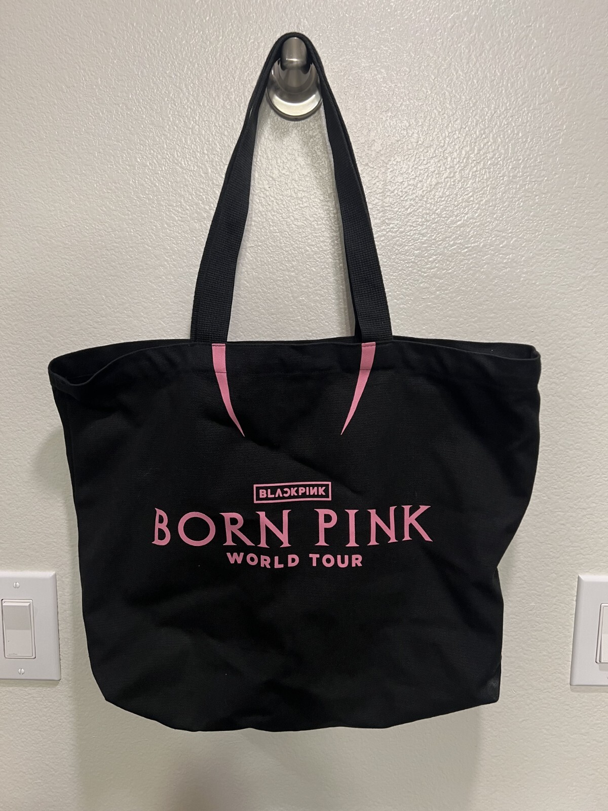 BLACKPINK ブルピン ワルツ BORNPINK グッズ トートバッグ BLACKPINK ブルピン ワルツ BORNPINK グッズ トートバッグ