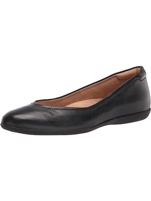 

NATURALIZER Женские черные кожаные балетки Vivienne с круглым носком 9,5 м, Черный, H1931L2