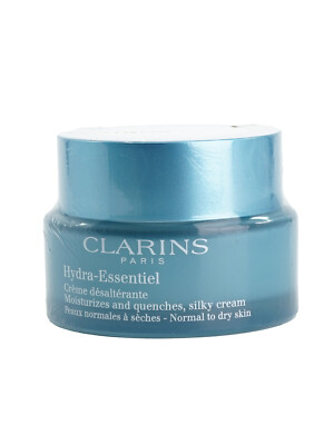 Clarins Hydra Essential Moisturizer Silky Cream Normal & Dry Skin 1.7 OZ