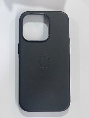 For iPhone 14 Pro 6.1'' 14 Plus 6.7'' Apple Leather Phone Case With MagSafe