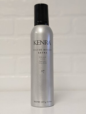 KENRA #17 VOLUME MOUSSE EXTRA FIRM HOLD 8 FL OZ. [CHOOSE QUANTITY] SHIPS FAST