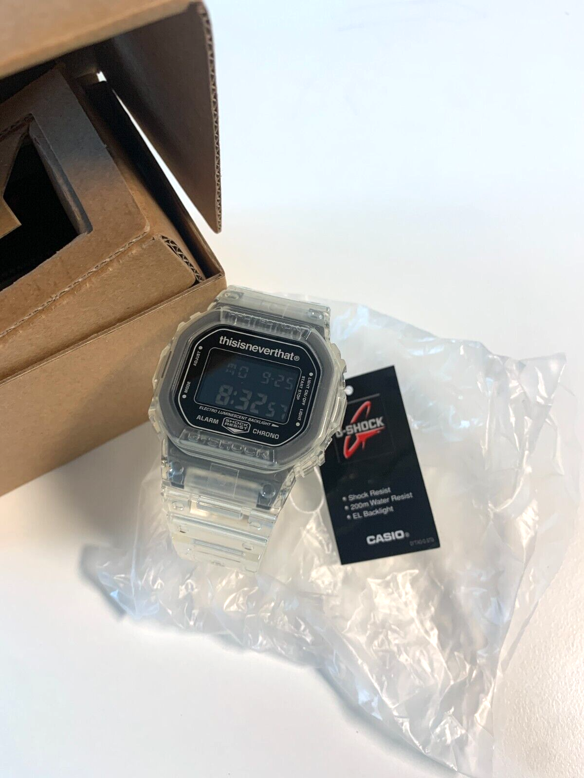 デジタル腕時計 Casio G-Shock x Thisisneverthat DW-5600TINT23-7DF Skeleton Casio G-Shock x Thisisneverthat DW-5600TINT23-7DF Skeleton