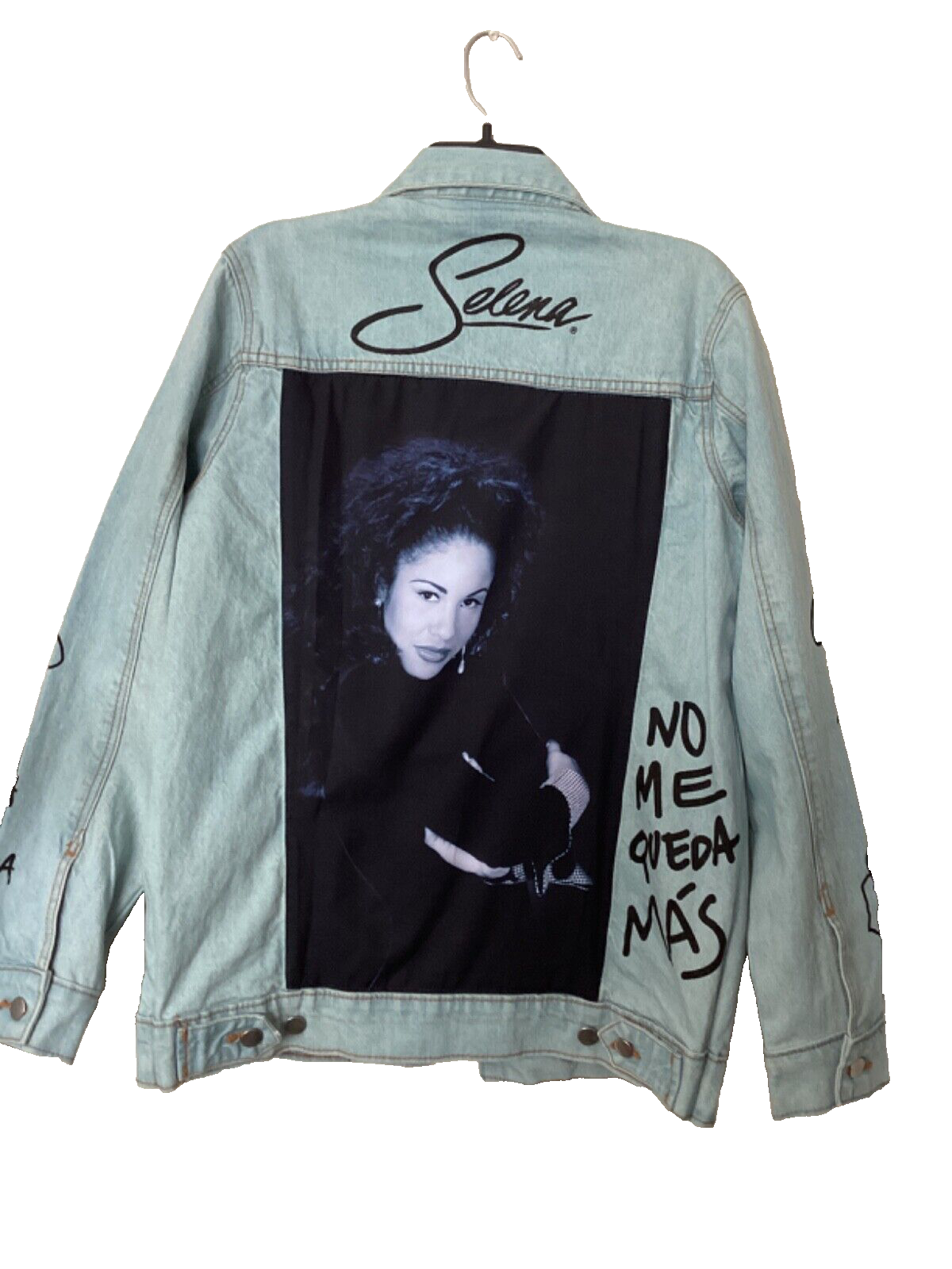 Selena Quintanilla Selena Brand Denim Jacket Light Blue Song
