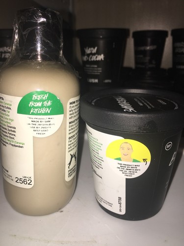 Lush UK Exclusive Butterball Gel & Lotion