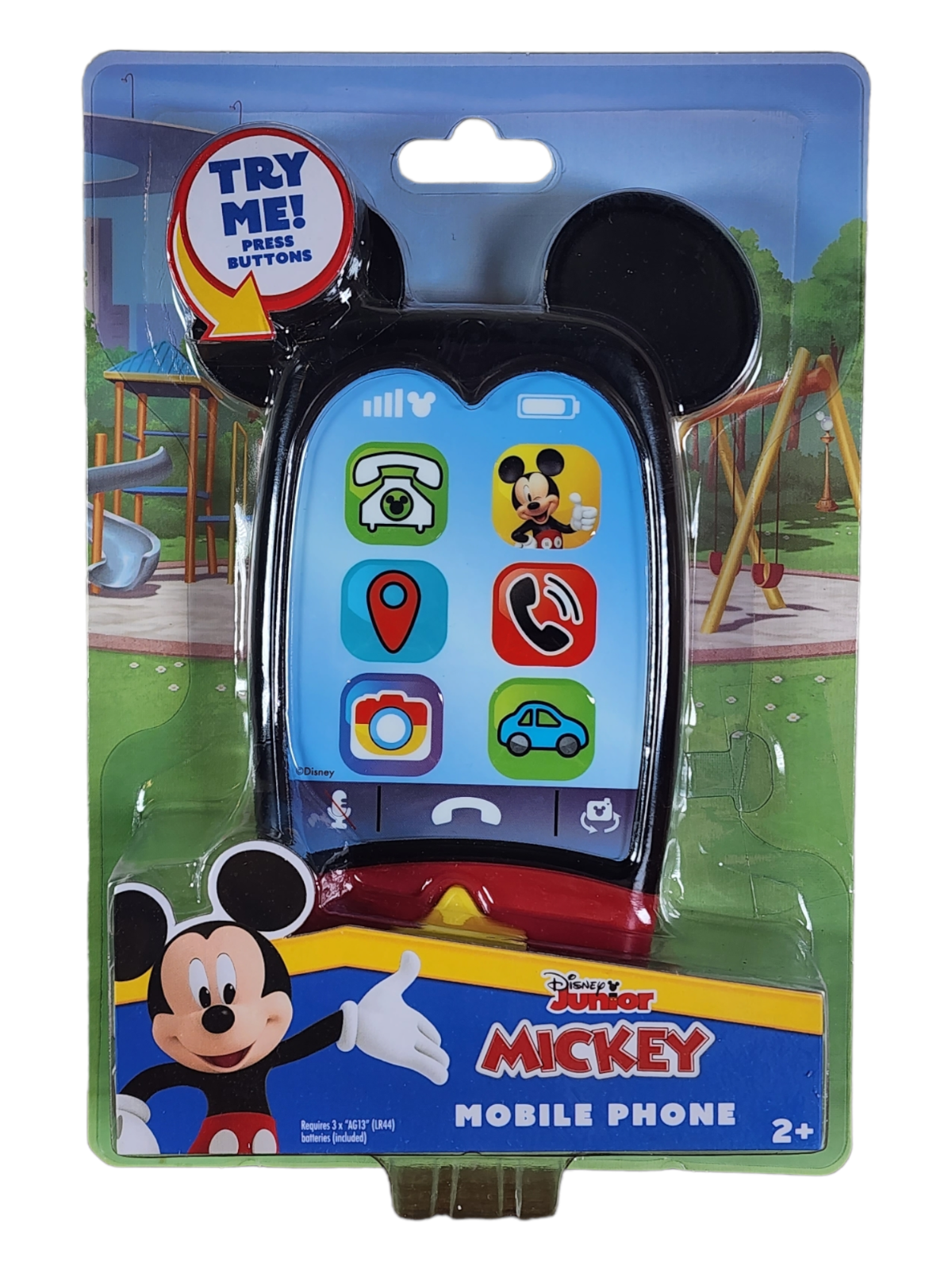 Disney Jr Mickey Mouse Electronic Smart Mobile Toy Cell Phone w