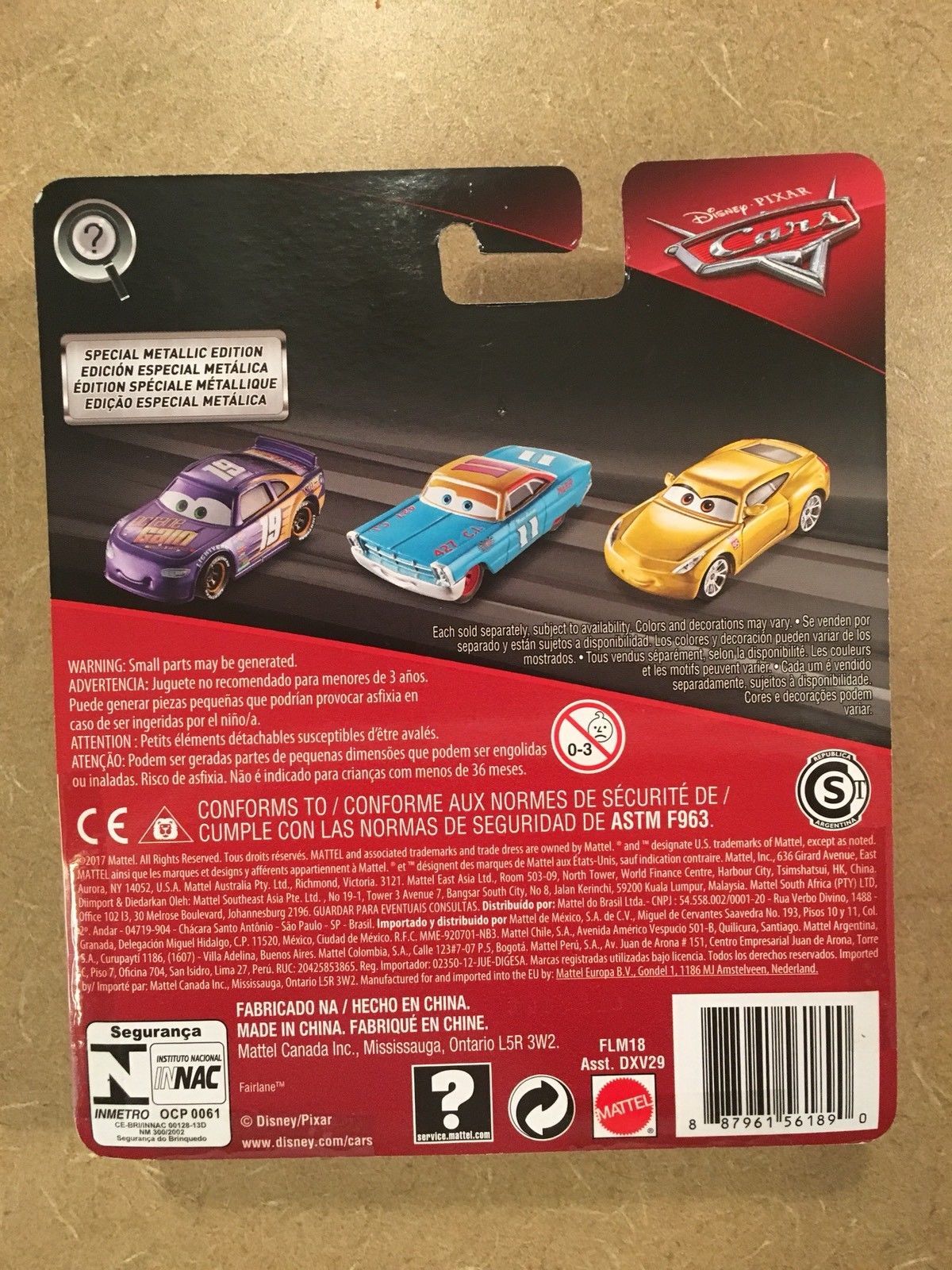 Disney Pixar Metallic Bobby Swift Scavenger Hunt. Special Edition Brand New VHTF