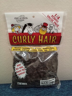 Curly Hair One and Only Creations Dark Brown Maxi Curl