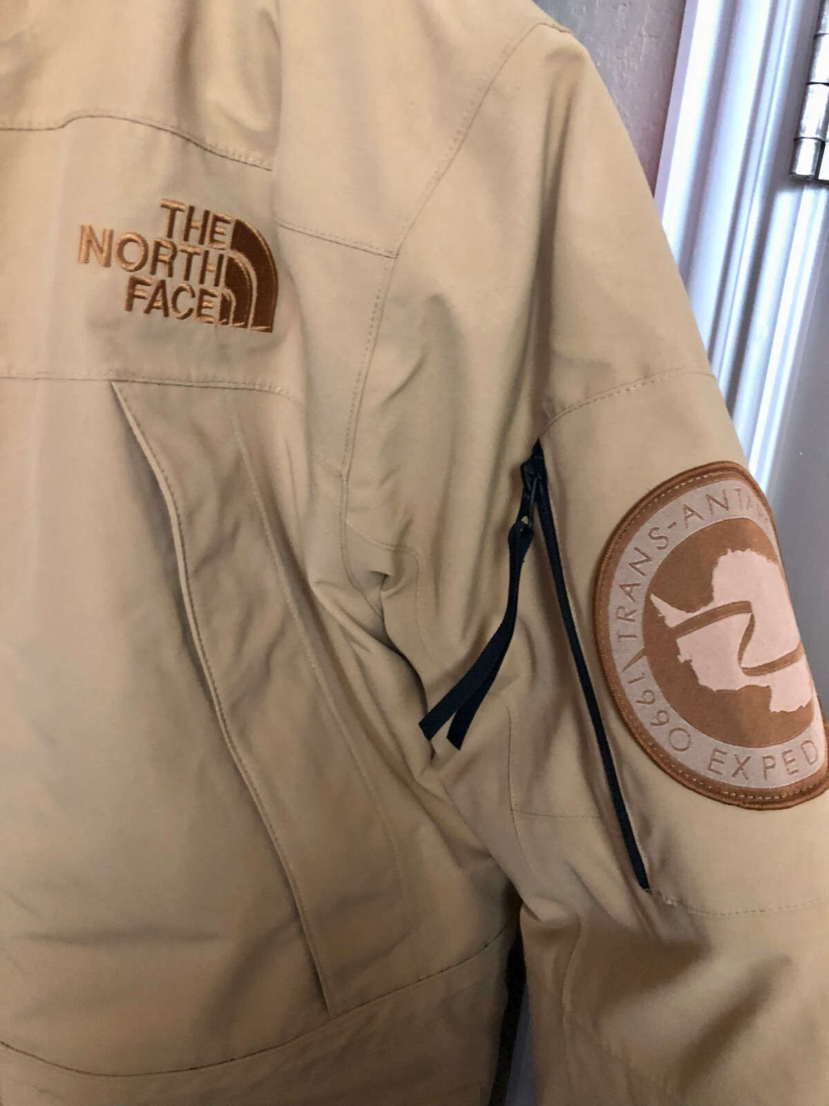 Pre-owned The North Face Expedition Mcmurdo Parka Antelope Tan Size Medium Limited Edition In Brown