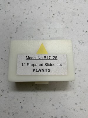 VISION SCIENTIFIC Prepared Slide Set-Plants (Pack of 12) B17125