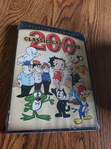 200 Classic Cartoons (DVD) - NEW And Factory SEALED
