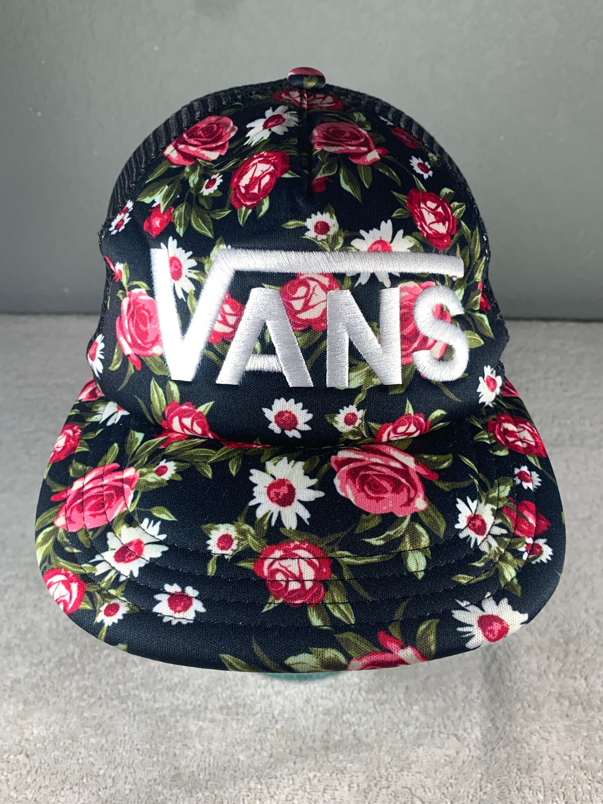 キャップ [THE MUSEUM VISITOR X VANS] FLORAL TRUCKER HAT Vans x The Museum Visitor Trucker Cap | eBay