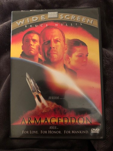 Armageddon Dvd Bruce Willis, Ben Affleck, Liv Tyler, Billy