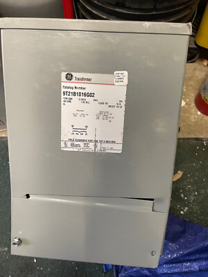 GE 9T21B1016G02 5KVA 1PH Transformer; 600v Pri - 120/240V Sec QMS 