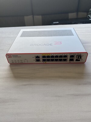 Brocade ICX6450-C12-PD 12 Port Managed PoE Ethernet Switch
