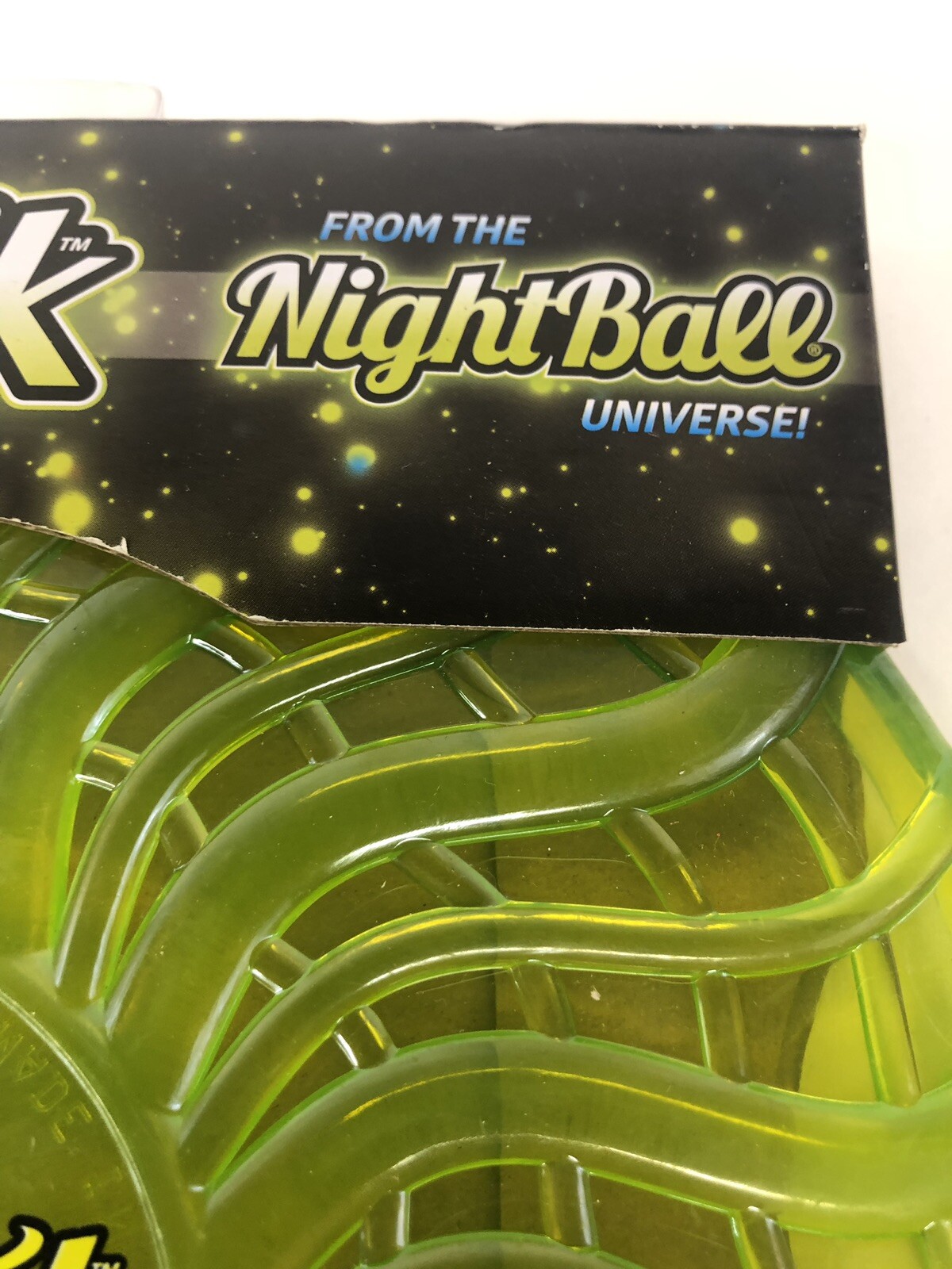 Tangle NightBall NIGHTDISK Light-up Disk-Green w/LED Lights